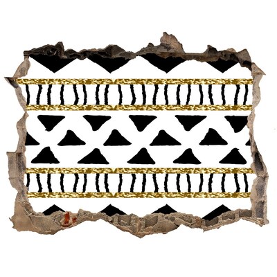 Adesivo buco nel muro Foro stilizzato nel muro