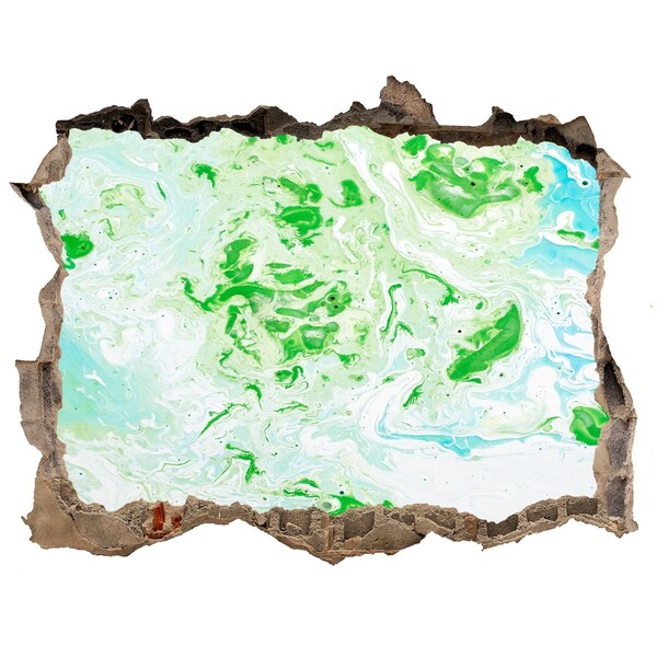 Adesivo buco nel muro Un'oasi verde in un buco nel muro