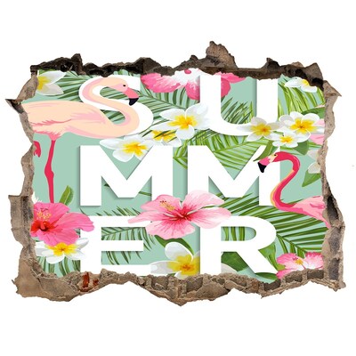 Finto buco nel muro 3D Sogni d'estate