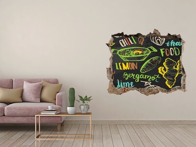 Finto buco nel muro 3D Idee per la cucina