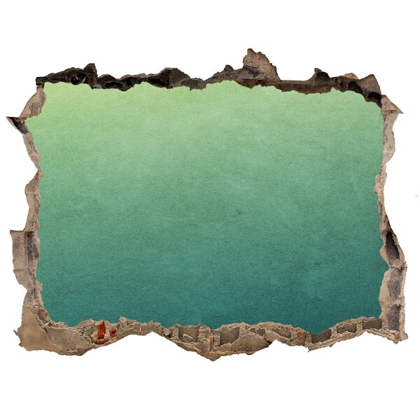 Adesivo buco nel muro Una baia ai tropici