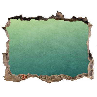 Adesivo buco nel muro Una baia ai tropici