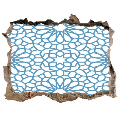 Finto buco nel muro 3D Motivo a mosaico in un buco nel muro