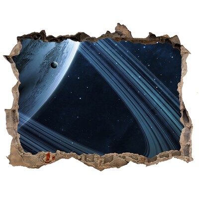 Finto buco nel muro 3D Buco spaziale nel muro