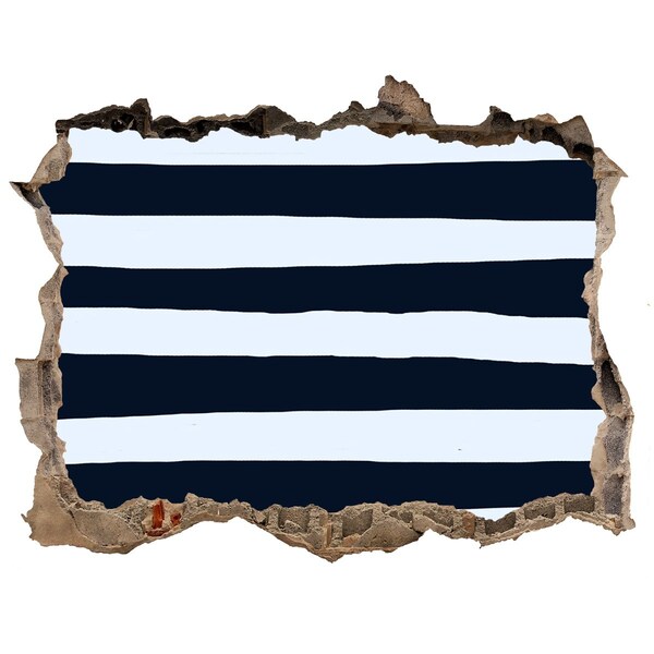 Adesivo buco nel muro Raggiungere le profondità del mare