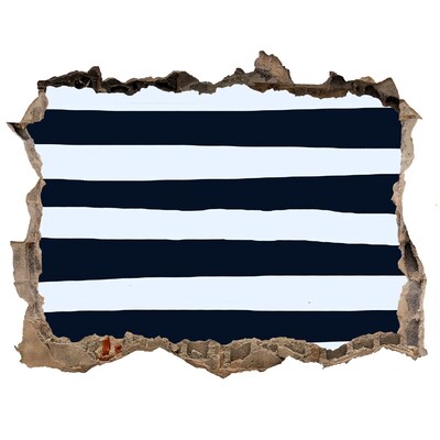 Adesivo buco nel muro Raggiungere le profondità del mare