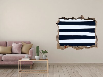 Adesivo buco nel muro Raggiungere le profondità del mare