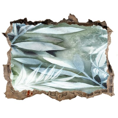 Adesivo buco nel muro Un'oasi verde in un buco nel muro