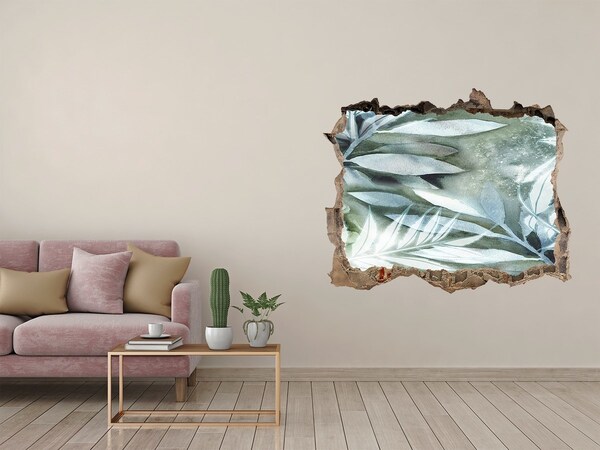 Adesivo buco nel muro Un'oasi verde in un buco nel muro