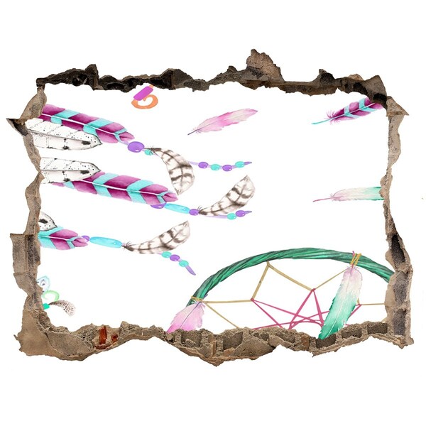 Adesivo buco nel muro Sogni e fantasie