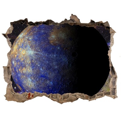 Sticker buco nel muro Buco spaziale nel muro