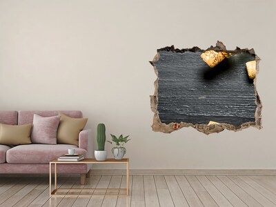 Adesivo buco nel muro Vino e uva