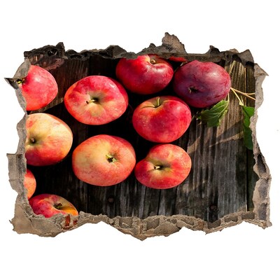 Adesivo buco nel muro Il paradiso delle mele in rovina