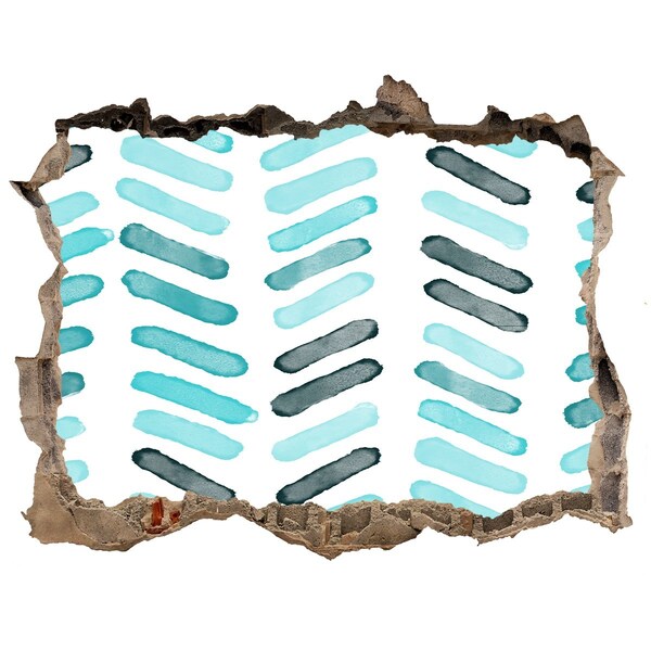 Finto buco nel muro 3D Interni in stile moderno