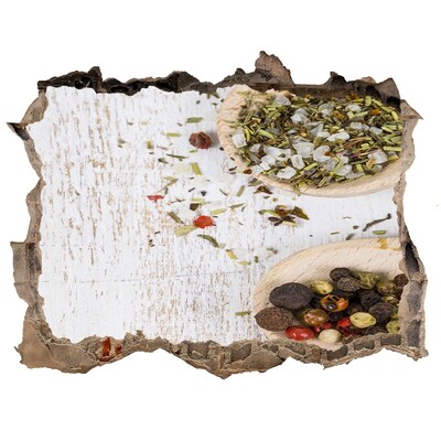 Adesivo buco nel muro Esplosione di spezie