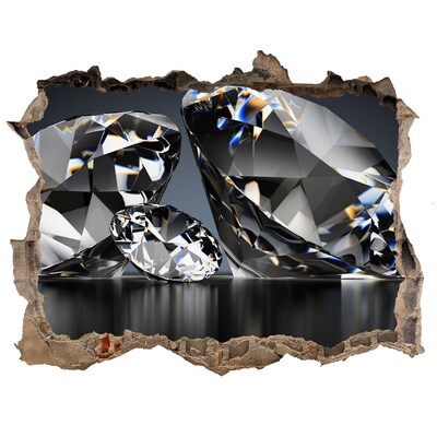 Finto buco nel muro 3D Grotta dei Diamanti