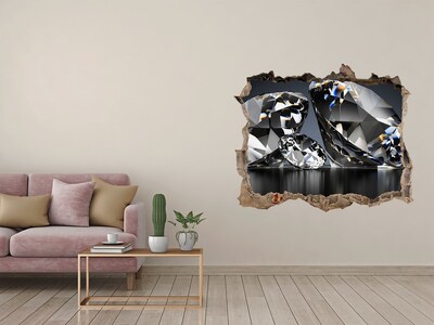 Finto buco nel muro 3D Grotta dei Diamanti