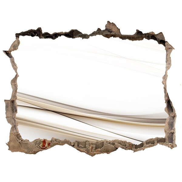 Adesivo buco nel muro L'illusione dello spazio aperto