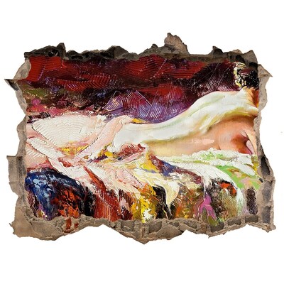 Finto buco nel muro 3D Paesaggio montano pittoresco