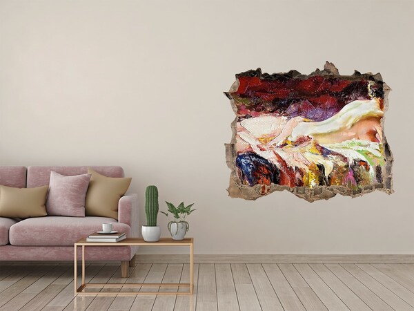 Finto buco nel muro 3D Paesaggio montano pittoresco