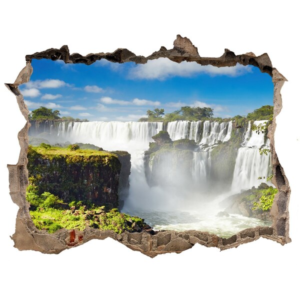 Finto buco nel muro 3D Cascate di Iguazú