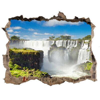 Finto buco nel muro 3D Cascate di Iguazú