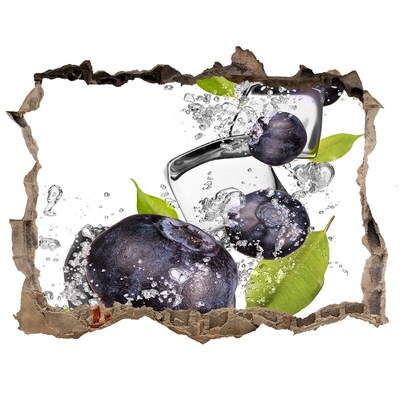 Sticker buco nel muro Cascata di ghiaccio alla frutta