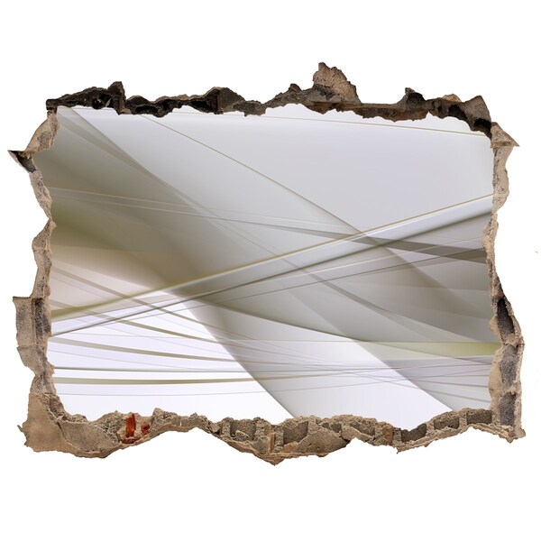 Sticker buco nel muro Spazio moderno in cemento