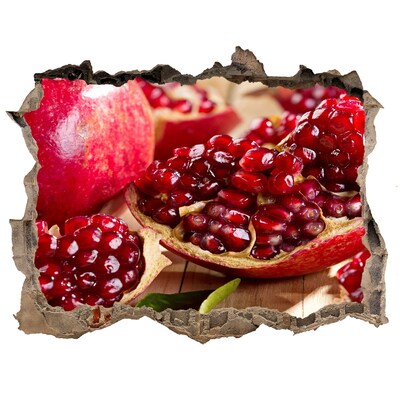 Sticker buco nel muro Melograno in un buco nel muro