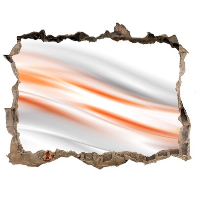 Finto buco nel muro 3D Paesaggio futuristico