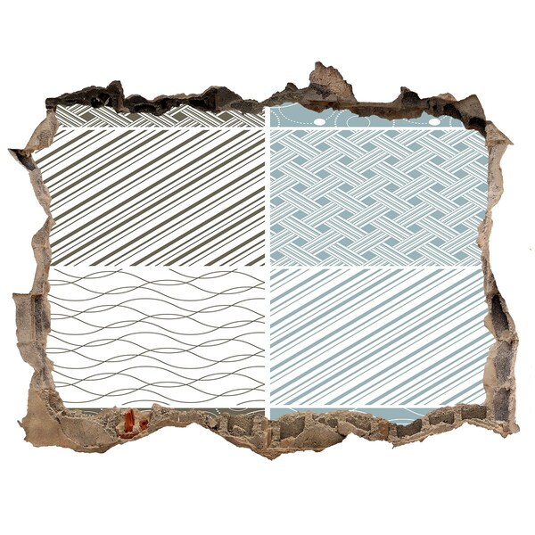 Finto buco nel muro 3D Motivi sul muro