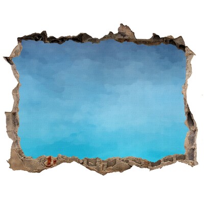 Finto buco nel muro 3D Cielo sull'oceano