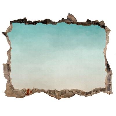 Adesivo buco nel muro Cielo sopra il mare