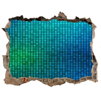 Adesivo buco nel muro Il mondo sottomarino dei suoni