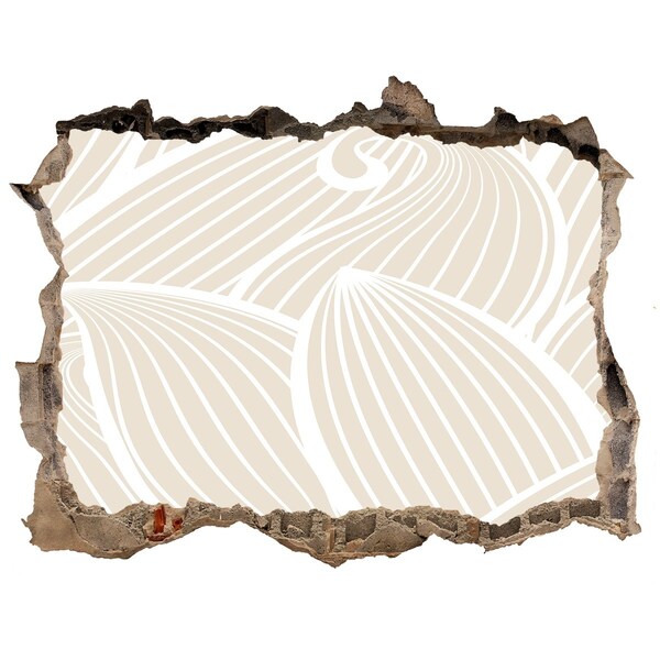 Adesivo buco nel muro Motivo astratto sulla parete