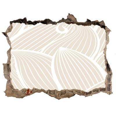 Adesivo buco nel muro Motivo astratto sulla parete