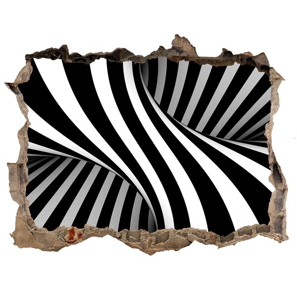 Finto buco nel muro 3D Illusione ottica nel muro