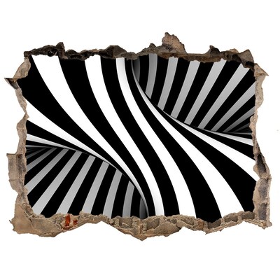 Finto buco nel muro 3D Illusione ottica nel muro