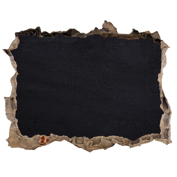 Adesivo buco nel muro Buco nero nel muro