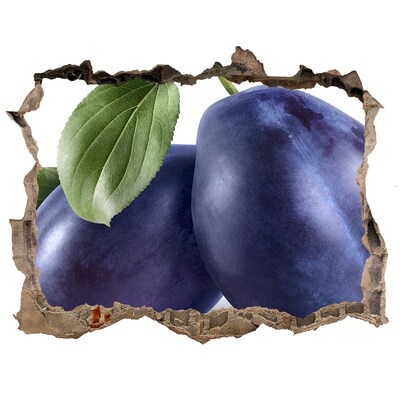 Finto buco nel muro 3D Prugne succose