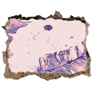 Finto buco nel muro 3D Paradiso tropicale dietro le mura