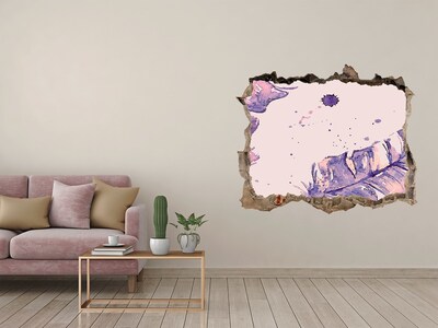 Finto buco nel muro 3D Paradiso tropicale dietro le mura