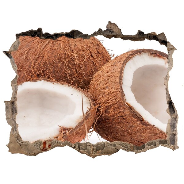 Adesivo buco nel muro Tesori di cocco