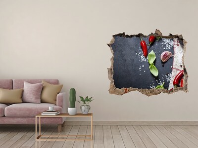 Finto buco nel muro 3D Una cucina ricca di sapore