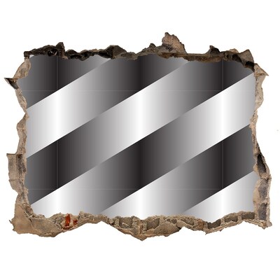 Adesivo buco nel muro Illusione del muro rotto