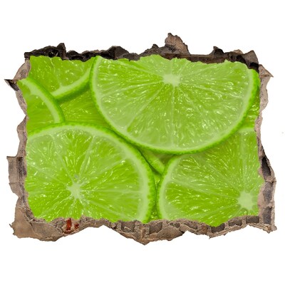 Sticker buco nel muro Paradiso al limone