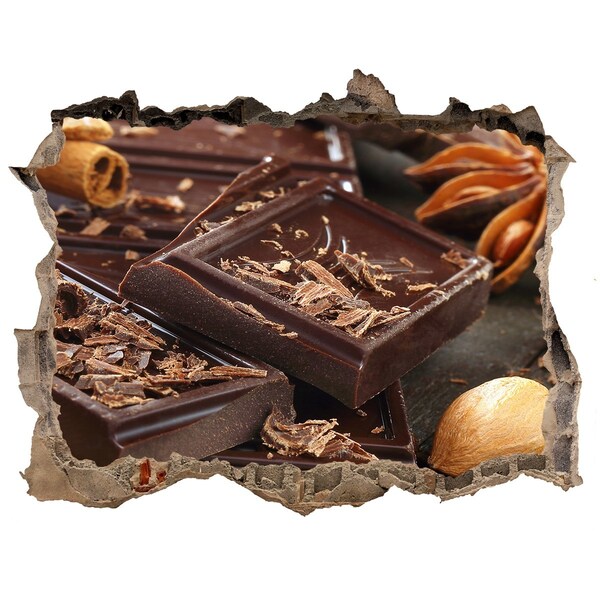 Finto buco nel muro 3D Delizia al cioccolato