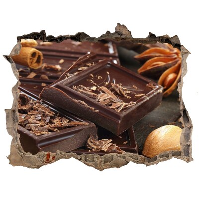 Finto buco nel muro 3D Delizia al cioccolato