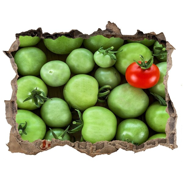 Adesivo buco nel muro Frutta in cemento