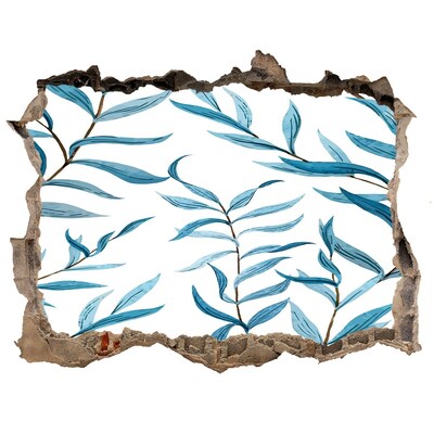 Adesivo buco nel muro Un'oasi verde in cemento